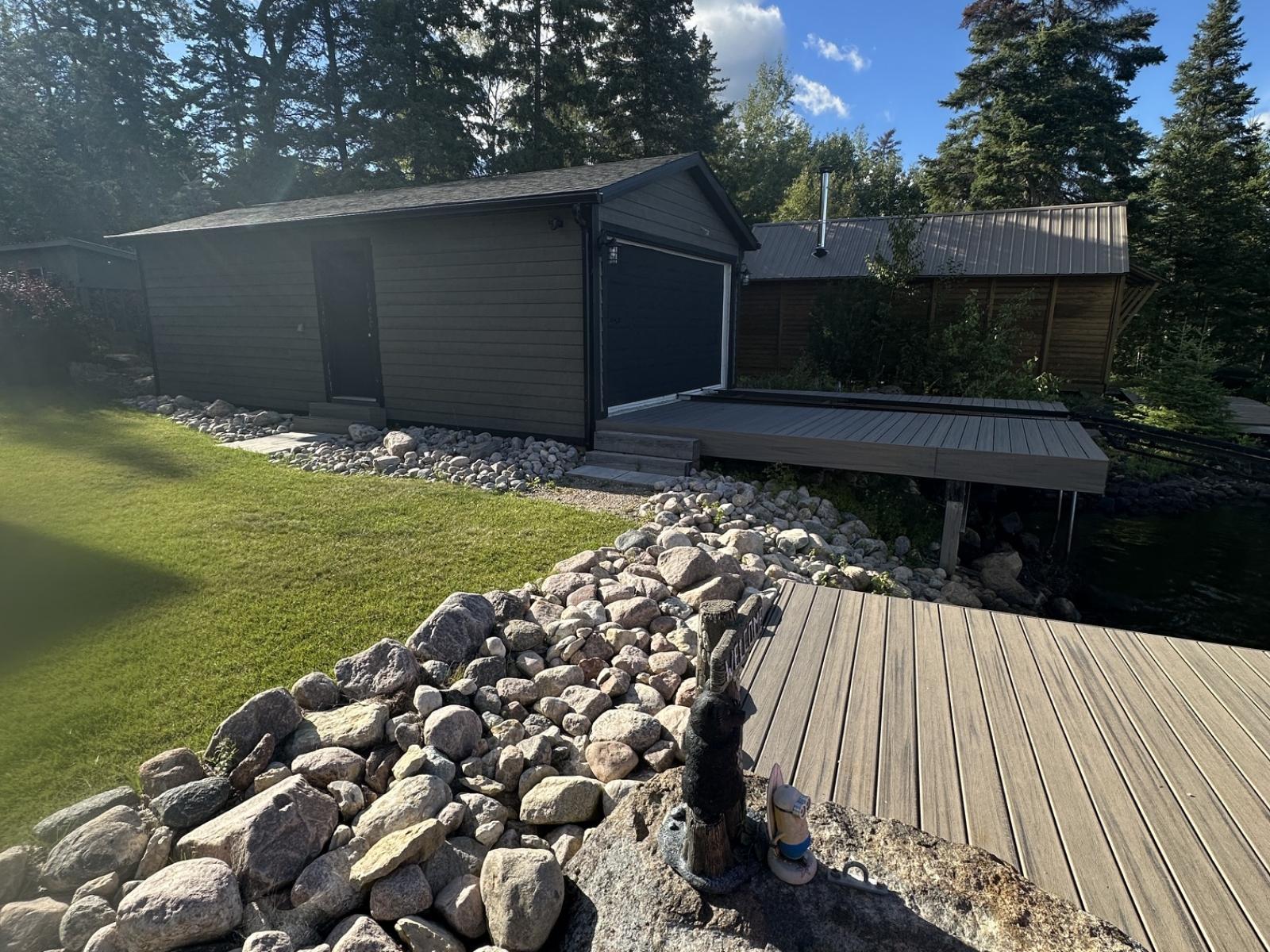 Landscaped Yard Block 6 Lot 17 Brereton Lake